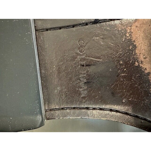 Cole Haan Men's Pinch Tassel 03507 Mahogany Leather Loafers-8.5 D - Picture 8 of 9